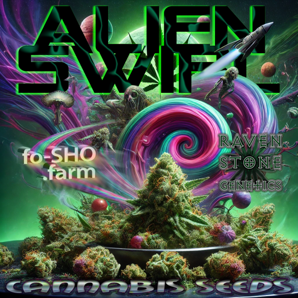 Alien Swirl Cannabis Seeds