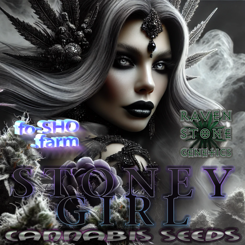 Stoney Girl - Cannabis Seed Art