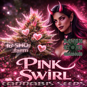 Pink Swirl Cannabis Seeds