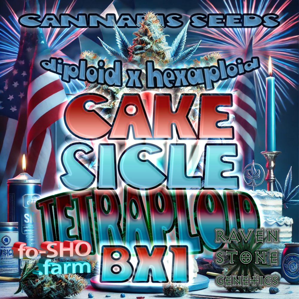 Cake Sicle - Tetraploid Cannabis Seeds